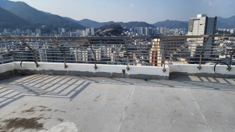 마산만 아이파크 약 2,800㎡ 옥상 TPO 방수 시공사례 — 사진 2
