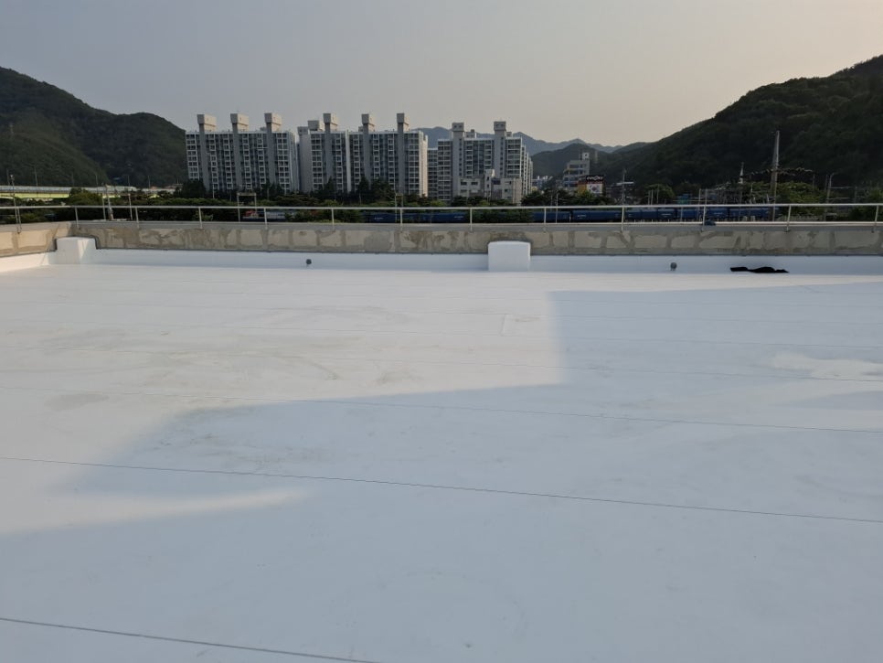 마산 내서읍 공구상 옥상, 약 700㎡ TPO 시트 방수 기록 — 사진 9