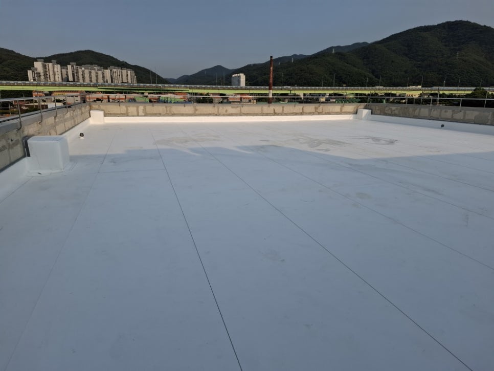 마산 내서읍 공구상 옥상, 약 700㎡ TPO 시트 방수 기록 — 사진 8