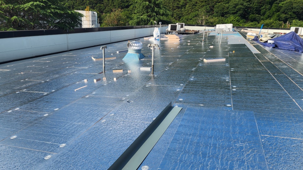 대구텍 롤동·세라믹동 지붕, 골 채움과 단열을 함께 진행한 TPO 시공 — 사진 12